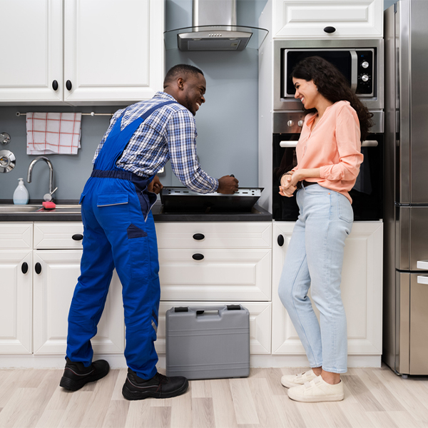 how long does it typically take to complete cooktop repair services in Oakfield